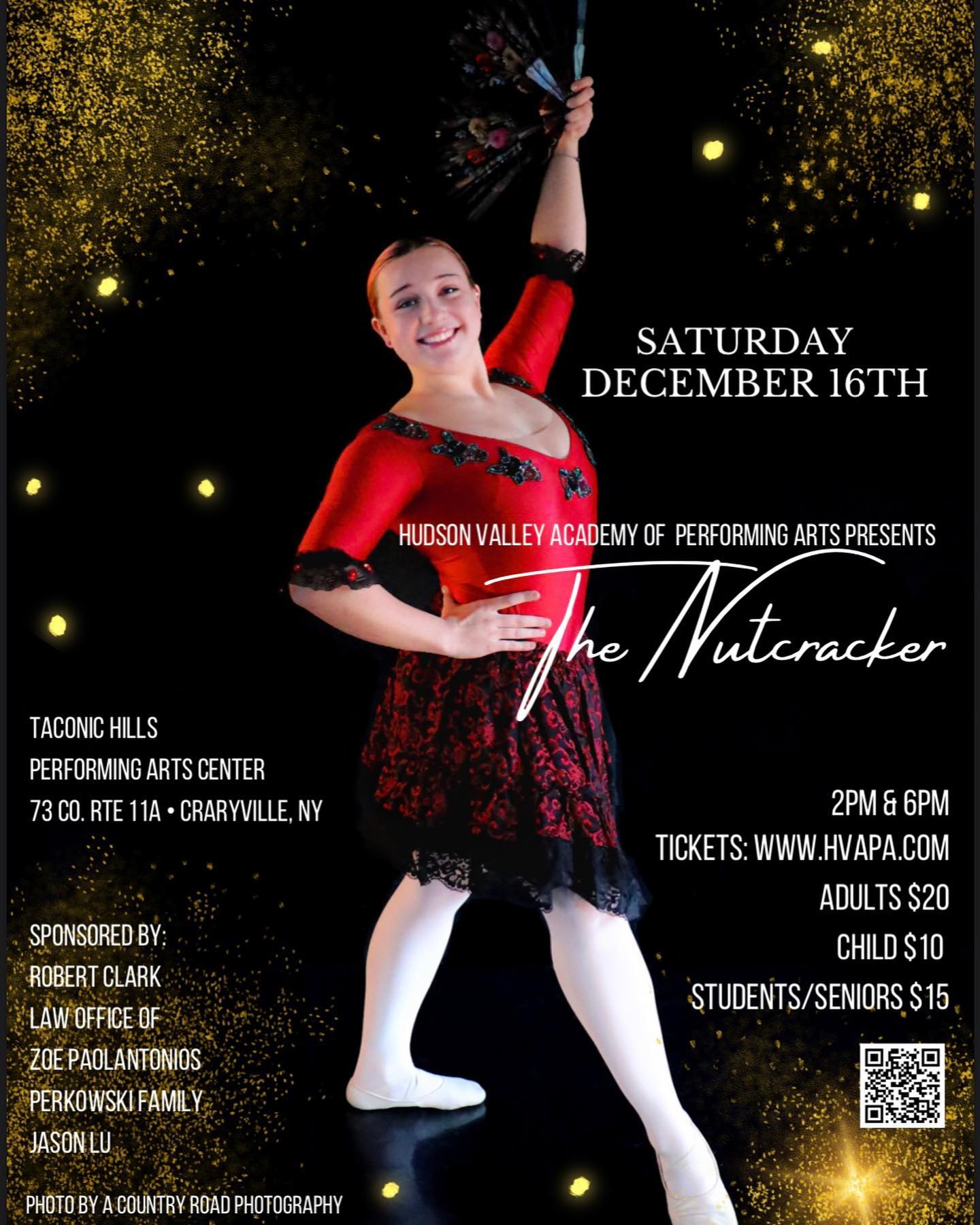 We are just over TWO WEEKS away from our annual performance of The Nutcracker! 
If you haven’t already reserve your tickets today link in bio!
